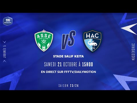 J5 | AS Saint-Etienne – Le Havre AC (1-2), le résumé | D1 Arkema I FFF 2023-2024