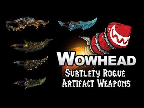 Subtlety Rogue Artifact Weapons - Gorefang & Akaari's Will, Fangs of the Devourer