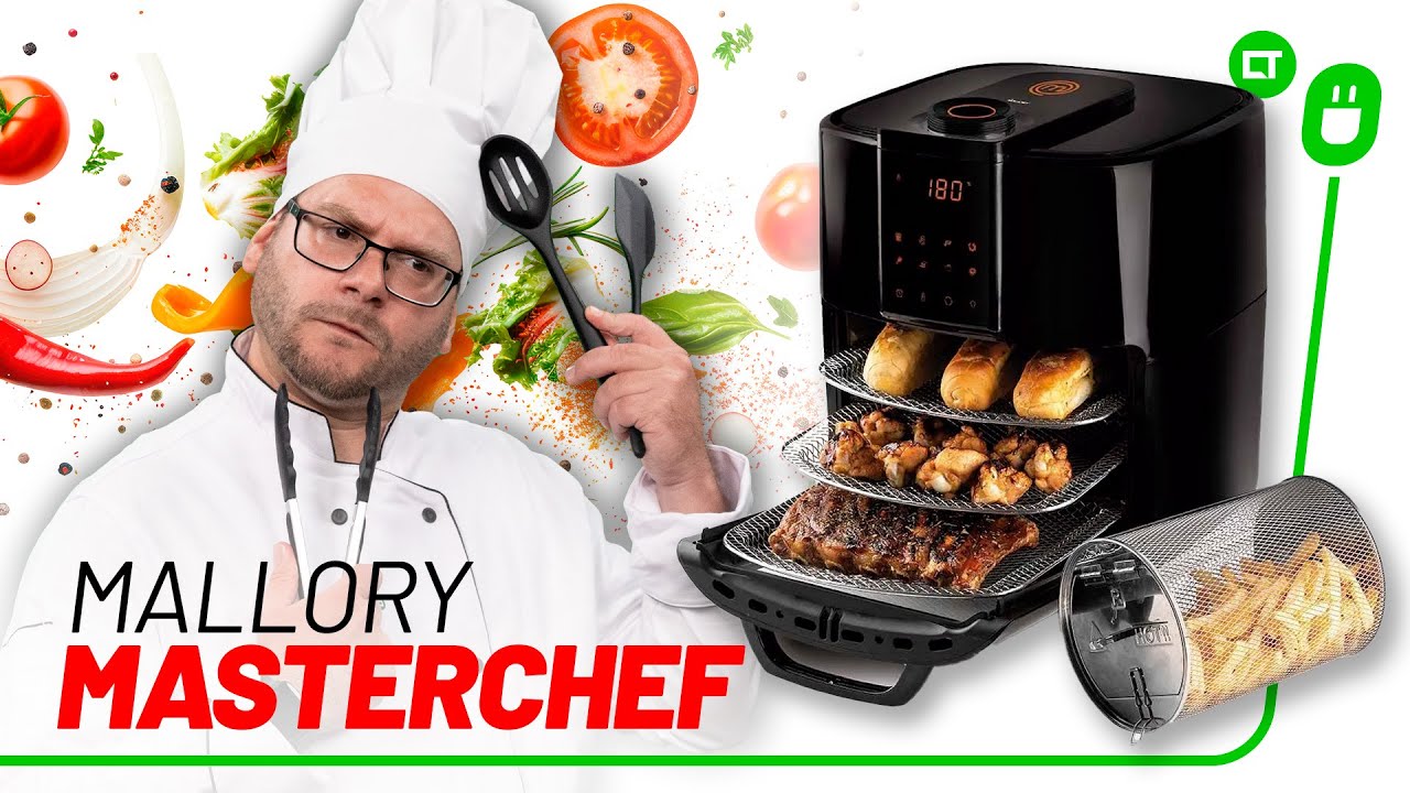 Mallory Masterchef: a AirFryer Oven para receitas audaciosas