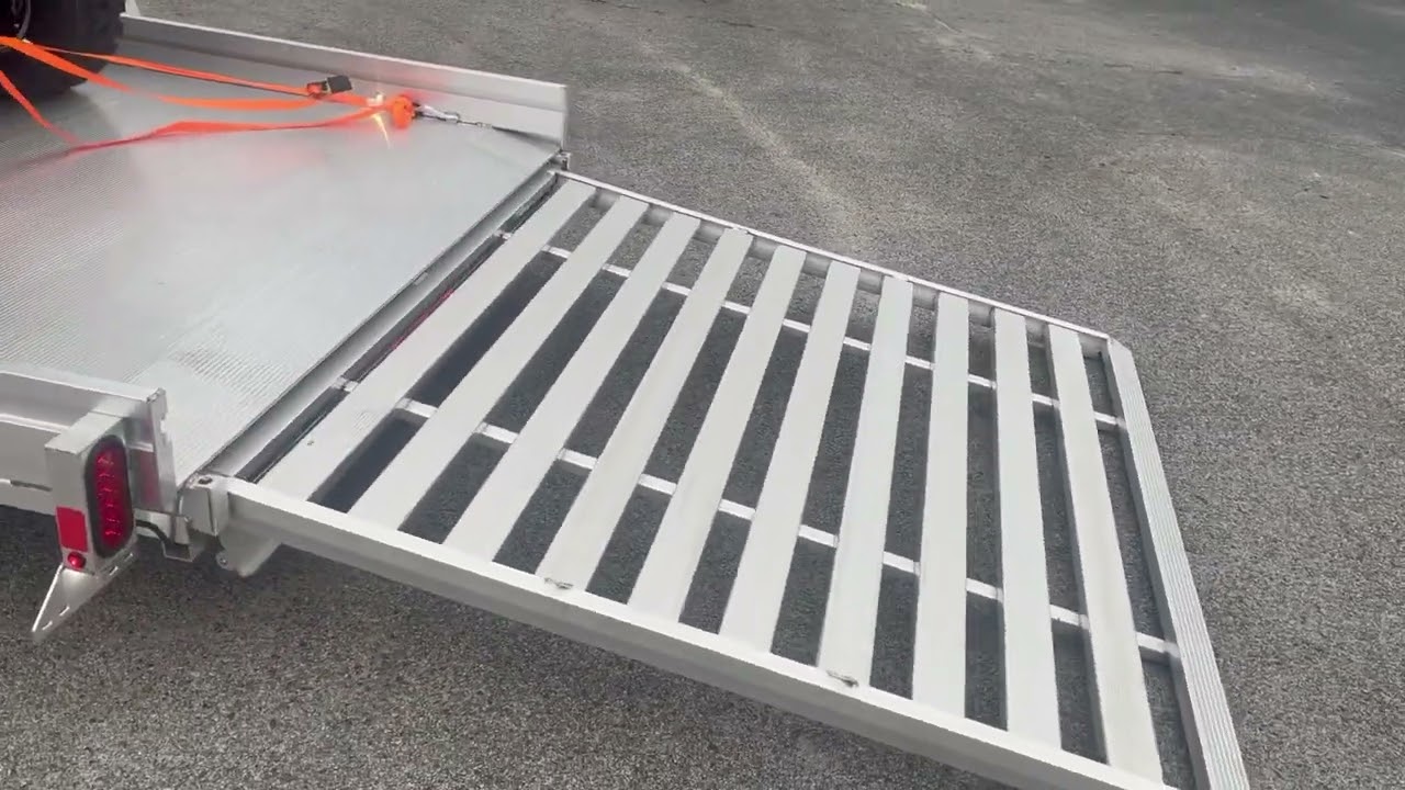 New 2025 Aluma UTR 14 UTV 78" x14' Utility - Video