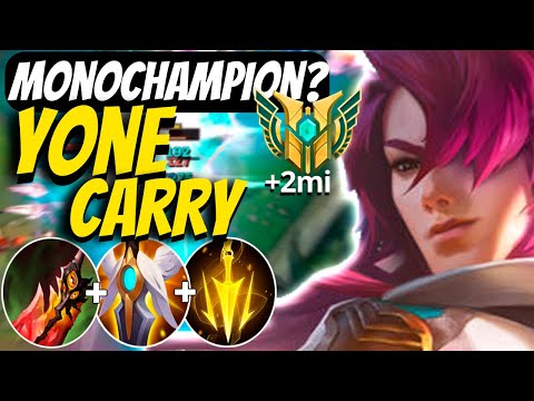 MONOCHAMPION CARREGA? 2 MILHÕES DE MAESTRIA DE NOCTURNE | YONE vs MORGANA | MID | LEAGUE OF LEGENDS