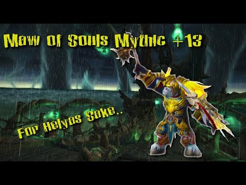 World of Warcraft | Maw of Souls Mythic +13 | Legion Mythic | Protection Paladin | Hendrix
