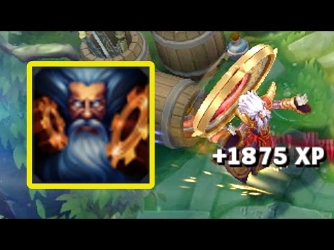 4 LEVELS UP WITH 1 ZILEAN PASSIVE?!