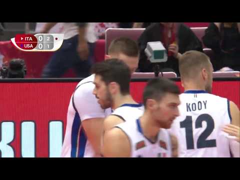 World Cup Maschile 2019: gli highlights di Italia - Stati Uniti