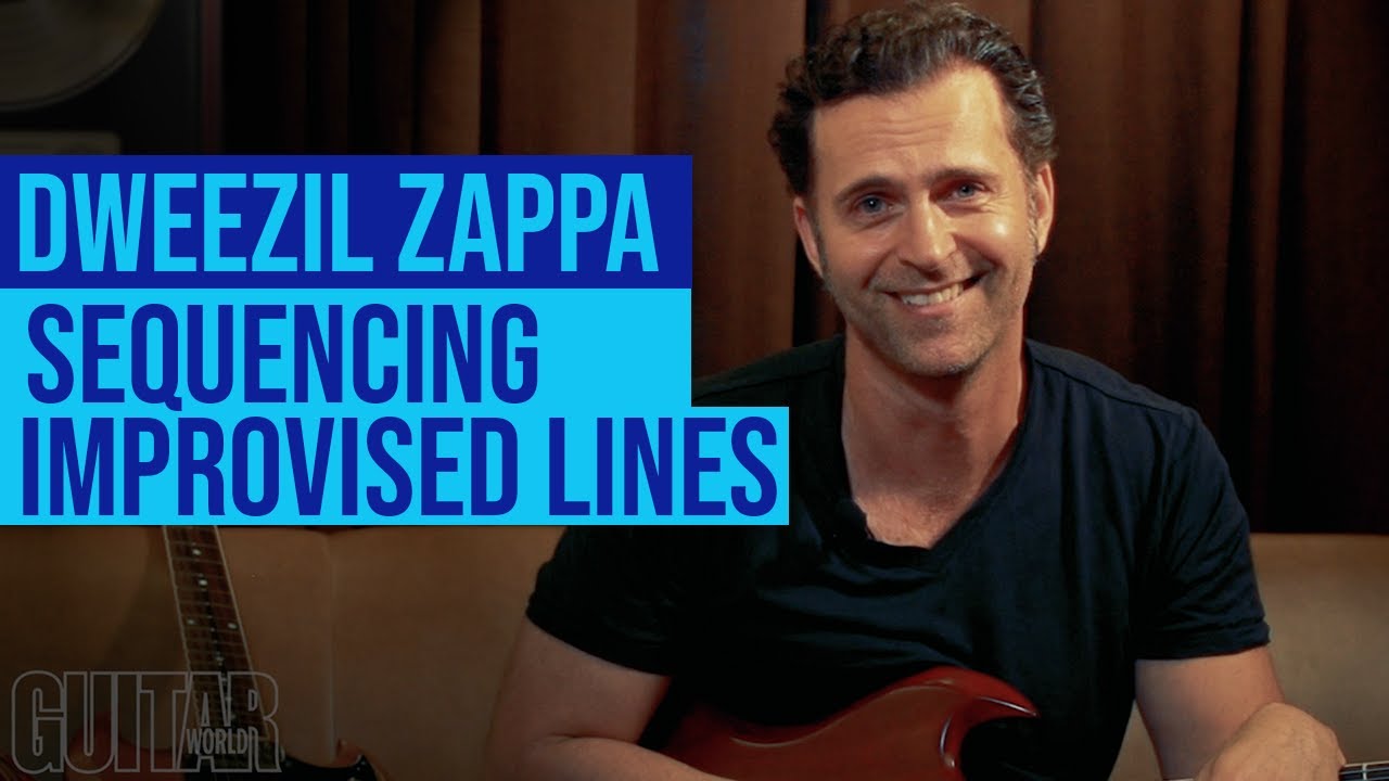 Dweezil Zappa - Crafting musical phrases based on number sequences - YouTube