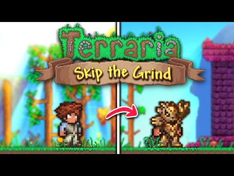 How to Progress FAST in Terraria 1.4.5 (Pre-Hardmode)