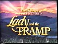 Disney Masterpiece Collection Lady And The Tramp VHS Home Video Ad 1997 1998