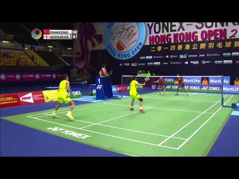 SF - 2014 Hong Kong Open - Zhang Nan/Zhao Yunlei vs Chris Adcock/Gabrielle Adcock