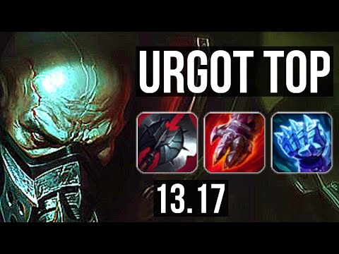 URGOT vs RIVEN (TOP) | 1.5M mastery, 800+ games, 9/2/6, Dominating | EUW Master | 13.17