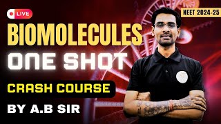 Biomolecules One Shot for NEET 2025 | Complete Crash Course for NEET Biology 03