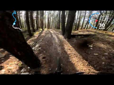 Carpegna bike park Montefeltro con Max, rossa, n3 secret, solito passo uniti e compatti 😄