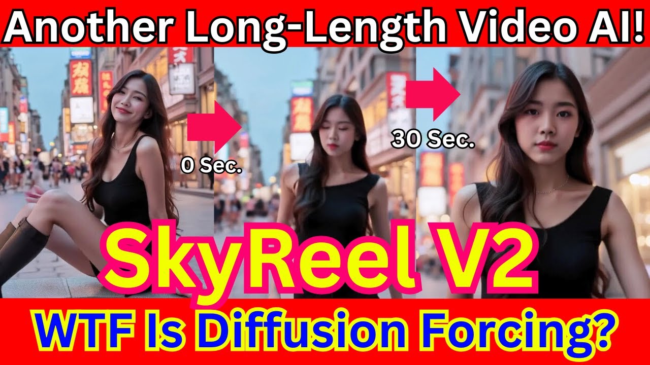 SkyReels-V2 - Another Long-Length Video AI Model But With Wan 2.1 !