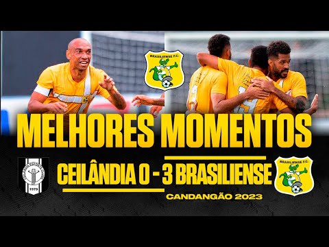 MELHORES MOMENTOS: Ceilândia 0x3 Brasiliense