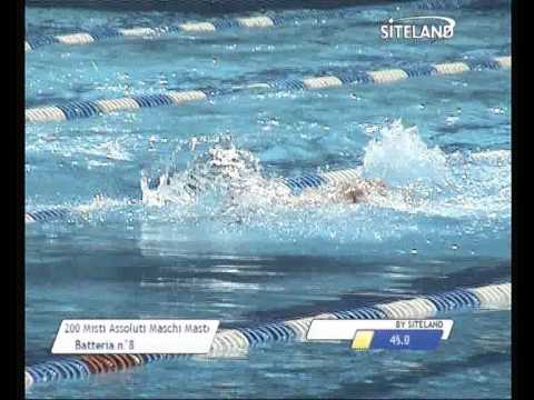 Serie 2 dei 200 Misti  Assoluti Maschi Master - 13 Memorial Andrea Bettiol