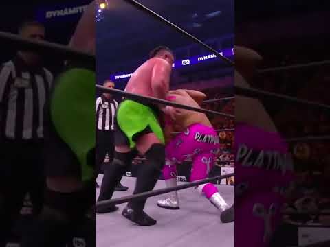 Samoa Joe’s first match in AEW on AEW Dynamite!