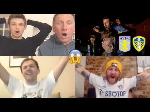 GOAL REACTIONS!😱 Hat-trick Bamford⚽️🔥 | Aston Villa 0-3 Leeds United | Premier League 2020/21
