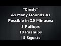 CrossFit Cindy, Sample Video From My Video Exercise/Workout Library Ep. 11
