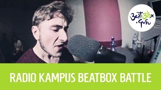 - :D（00:02:50 - 00:04:17） - Beatbox Battle League Radio Kampus Battle final round @ beatbox.guru