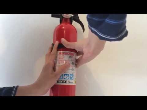 How to install a fire extinguisher