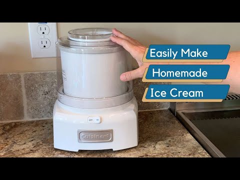 How To Use A Cuisinart Ice Cream Maker