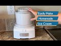 How To Use A Cuisinart Ice Cream Maker