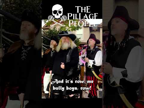 THE END!  Row Me Bully Boys! #styx #seashanty #shorts #acapella #pillagepeople #parody