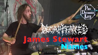 James Stewart - Decapitated - &#39;Names&#39; - Live Drum Play Through