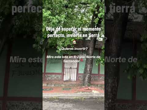La mejor inversión hoy es la tierra 🌎 Casa Lote 300 m² en El Zulia, Norte de Santander #inversiones
