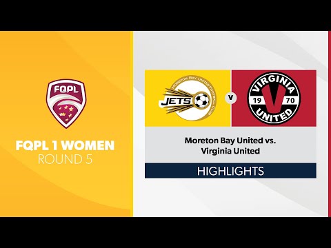 FQPL 1 Women R5 - Moreton Bay United vs. Virginia United Highlights