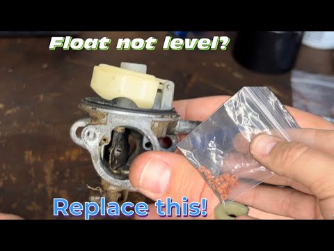 Quick Fix: Float Not Level... Needle Seat Replacement in 5 Minutes!