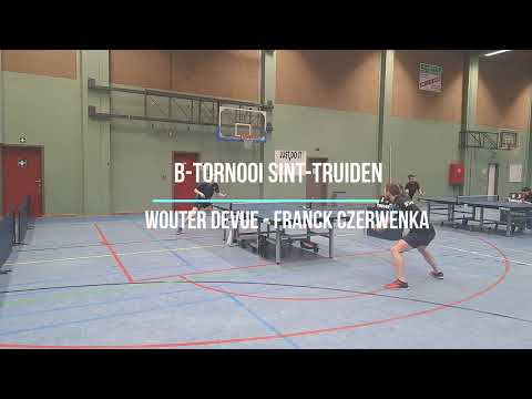 Wouter Devue - Franck Czerwenka | B-tornooi Sint-Truiden