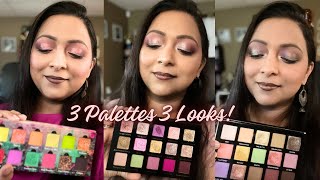 3 PALETTES 3 LOOKS EPISODE 21 | ADEPT UNITY ER FLOURISH & TINY MARVELS | SMITHY SONY