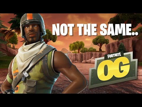 THE REASON WHY FORTNITE OG DOESN'T FEEL THE SAME! (THE TRUTH..)