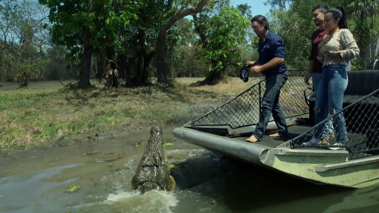Seek Different on a jumping crocodile tour in the Northern Territory.