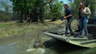 Seek Different on a jumping crocodile tour in the Northern Territory.