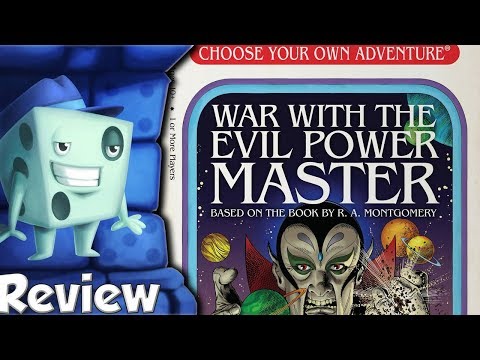 Choose Your Own Adventure: War with the Evil Power Master Review - with Tom Vasel