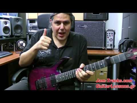 Michael Romeo (Symphony X) Ultra Fast Tapping Lick Part2 | Lick of the Week 138