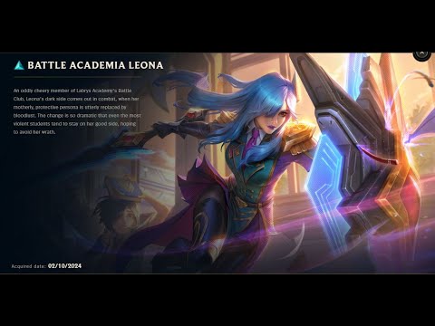 BATTLE ACADEMIA LEONA SKIN SPOTLIGHT-08-25-2024