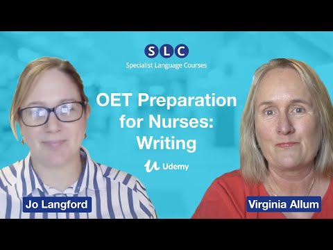 OET Nursing: Writing Course | Udemy MOOC