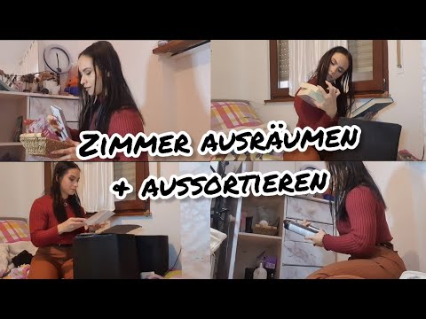 Ich sortiere mein Zimmer aus | Schränke ausräumen & Sachen loswerden