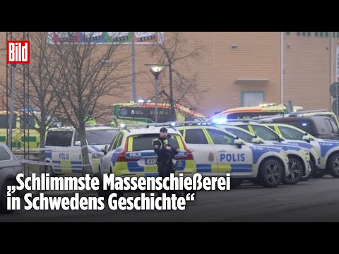 SCHWEDEN: Premierminister zu Angriff in Örebro