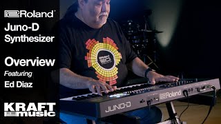 Video thumbnail for Roland Juno-D Synthesizer - Overview with Ed Diaz by Kraft Music