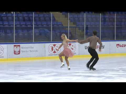 04 FRIEND   BADAOUI AUS FD Senior Ice Dance Warsaw Cup 2018