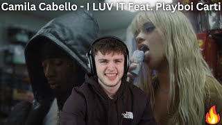 College Student Reacts To Camila Cabello - I LUV IT Feat. Playboi Carti (Official Music Video)