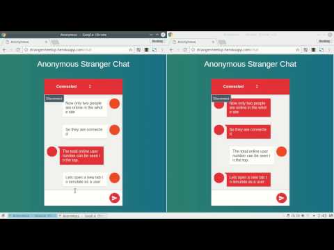 Omegle clone | Strangermeetup Clone | Using Socket.io NodeJs | Real time chat | Meet new People