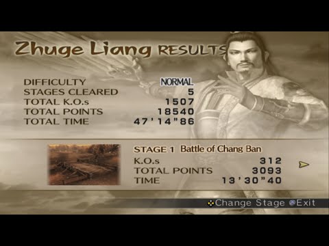 Dynasty Warriors 5 #Episode 8 Zhuge Liang Musou Mode Normal TAMAT + 4th Weapon