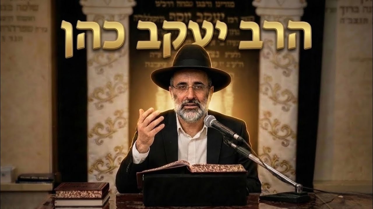 הרב יעקב כהן • הלכות יום טוב