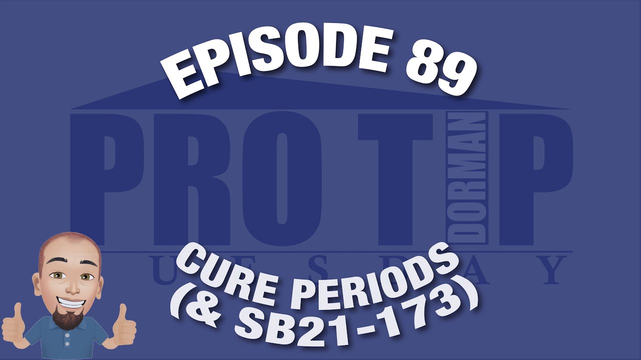 <![CDATA[Episode 89: Cure Periods (& SB21-173)]]>