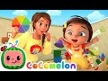 The Colors Song With Nina CoComelon Nursery Rhymes Kids Songs