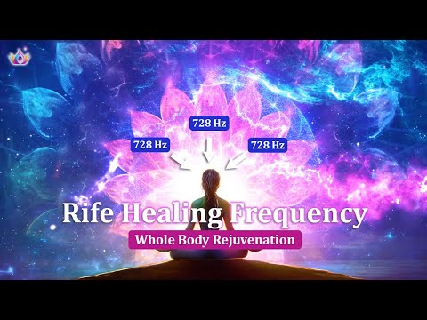 728 Hz Rife Healing Frequency: Whole Body Rejuvenation | Holistic Body Cure & Regeneration